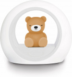 Zazu Billy -itkuun reagoiva yövalo, karhu, harmaa