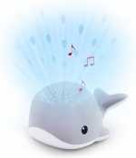 Zazu Wally the Whale -projektoriyövalo, grey