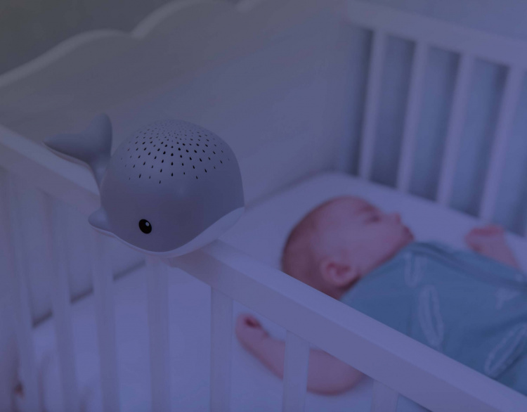 Zazu Wally the Whale -projektoriyövalo, grey