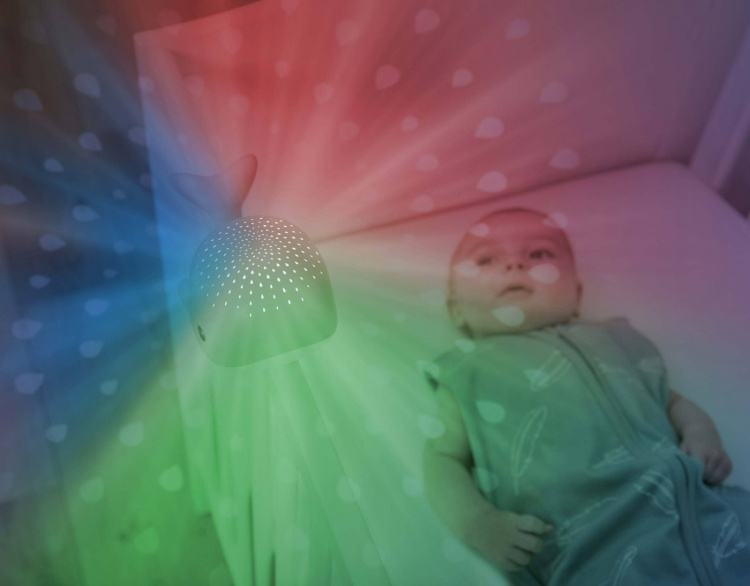 Zazu Wally the Whale -projektoriyövalo, grey