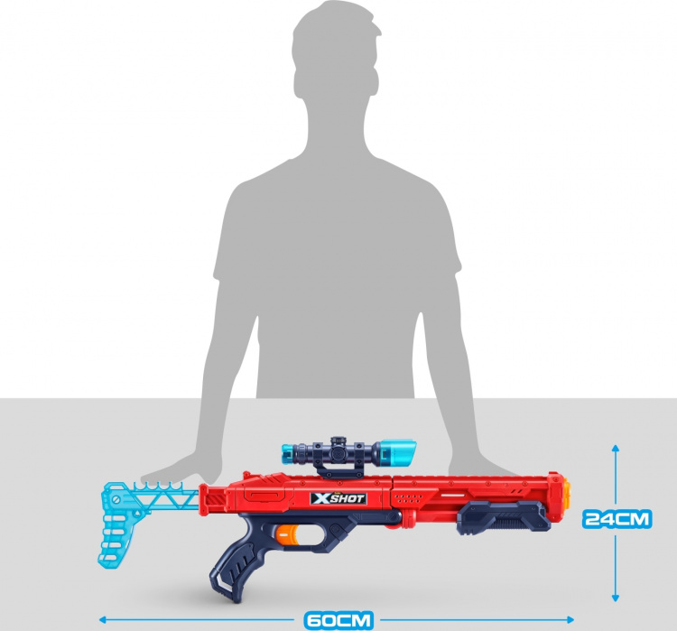 X-Shot Hawk Eye -vaahtomuoviase