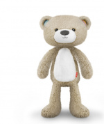 Zazu Brody the bear -unirytmiä opettava musiikkiyövalo, taupe