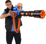 X-Shot Insanity-Motorized Age Fire Gatlin Gun with tripod - vaahtomuoviase