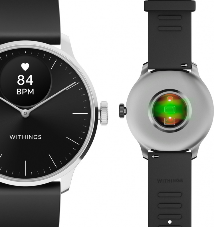 Withings Scanwatch Light -älykello, 37 mm, musta Withings Scanwatch Light -älykello, 37 mm, musta