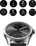Withings Scanwatch 2 -älykello, 42 mm, musta Withings Scanwatch 2 -älykello, 42 mm, musta