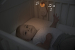 Zazu Zoe -kaiutinyövalo, pingviini, harmaa