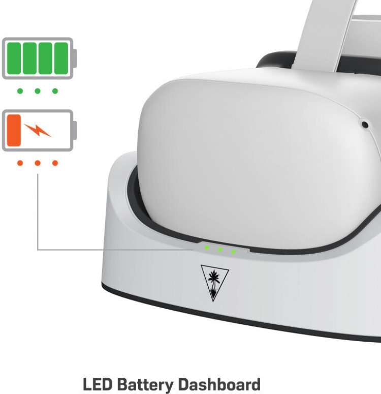 Turtle Beach Fuel VR Charger -lataustelakka, Meta Quest 2