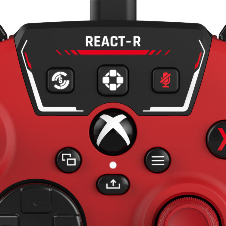 Turtle Beach React-R -langallinen peliohjain, punainen, Xbox / PC Turtle Beach React-R -langallinen peliohjain, punainen, Xbox / PC