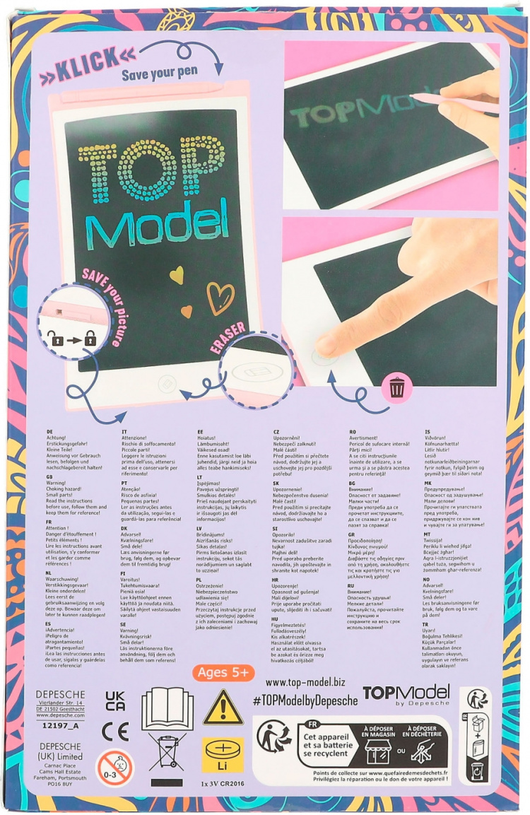 TOPModel Piirustustaulu