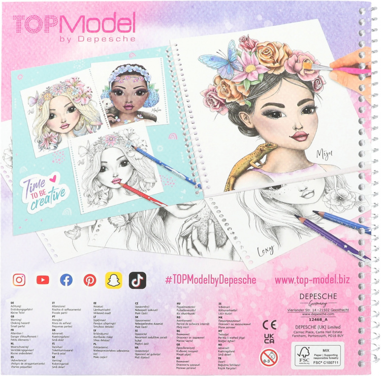 TOPModel Special - värityskirja