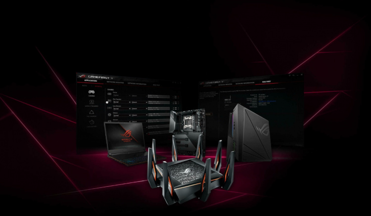 ASUS ROG GT-AX11000 Tri-band -WiFi6-reititin ASUS ROG GT-AX11000 Tri-band -WiFi6-reititin