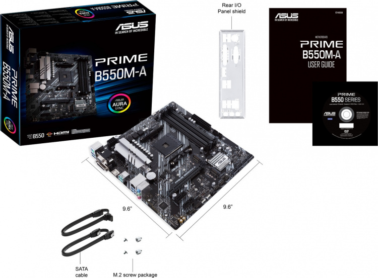 ASUS Prime B550M-A AM4 microATX-emolevy ASUS Prime B550M-A AM4 microATX-emolevy