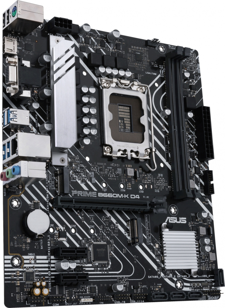 ASUS PRIME B660M-K D4 LGA 1700 mATX-emolevy ASUS PRIME B660M-K D4 LGA 1700 mATX-emolevy