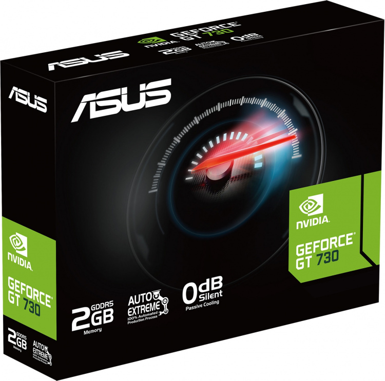 ASUS GeForce GT 730 2GB GDDR5 -näytönohjain ASUS GeForce GT 730 2GB GDDR5 -näytönohjain