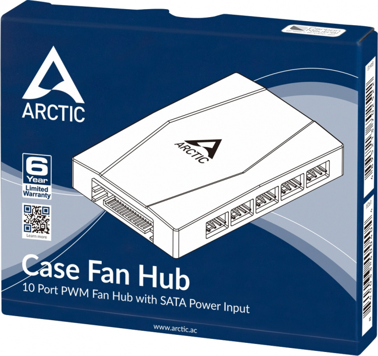 Arctic Cooling Arctic Case Fan Hub PWM -tuuletinhubi/jakaja Arctic Cooling Arctic Case Fan Hub PWM -tuuletinhubi/jakaja