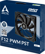 Arctic Cooling Arctic F12 PWM PST -tuuletin, 120 mm, musta Arctic Cooling Arctic F12 PWM PST -tuuletin, 120 mm, musta