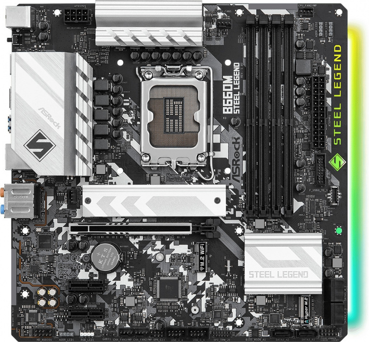 ASRock B660M STEEL LEGEND mATX -emolevy