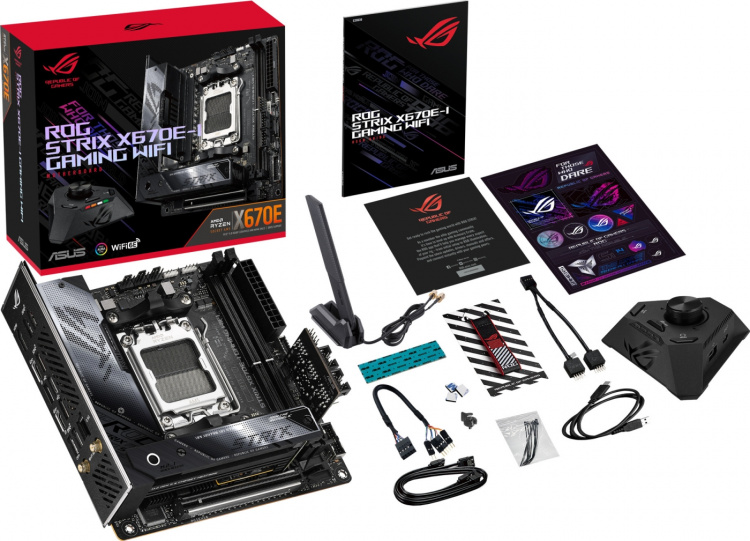 ASUS ROG STRIX X670E-I GAMING WIFI mITX -emolevy