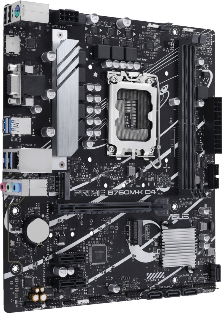 ASUS PRIME B760M-K D4 mATX -emolevy