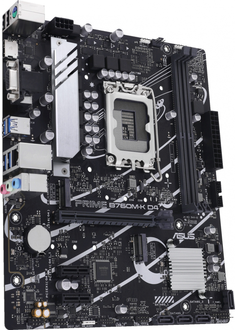 ASUS PRIME B760M-K D4 mATX -emolevy