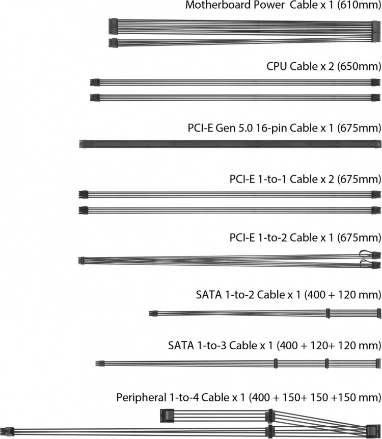 ASUS TUF Gaming 1000W ATX -virtalähde, 1000 W