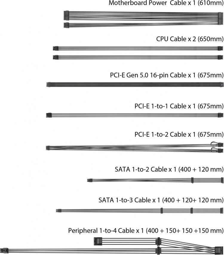 ASUS TUF Gaming 850W ATX -virtalähde, 850 W