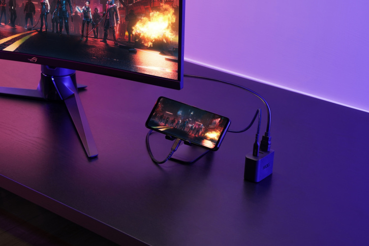 ASUS ROG Gaming Charger Dock -USB-laturi ja hubi