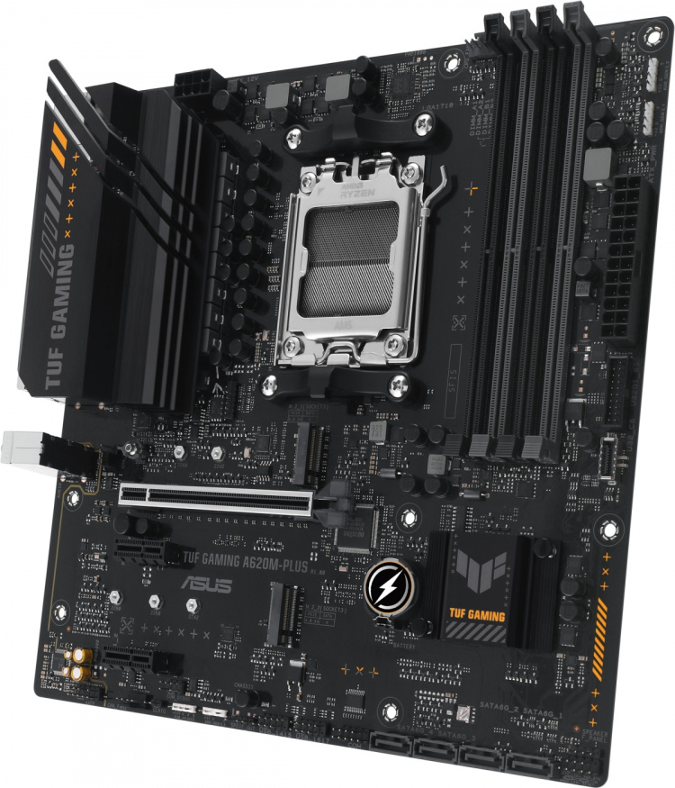 ASUS TUF GAMING A620M-PLUS mATX-emolevy