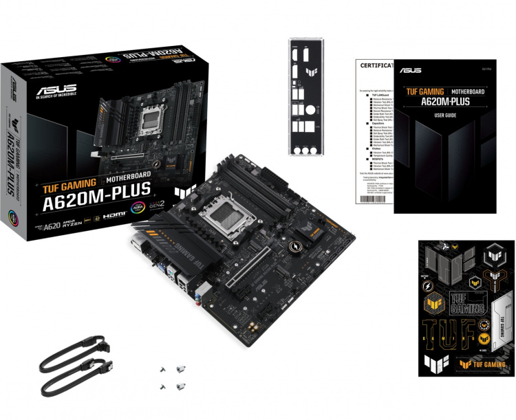 ASUS TUF GAMING A620M-PLUS mATX-emolevy