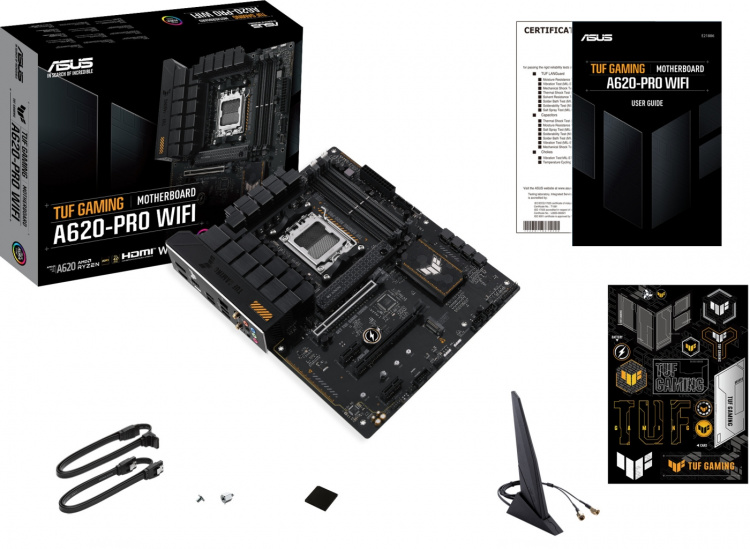 ASUS TUF GAMING A620-PRO WIFI ATX-emolevy ASUS TUF GAMING A620-PRO WIFI ATX-emolevy