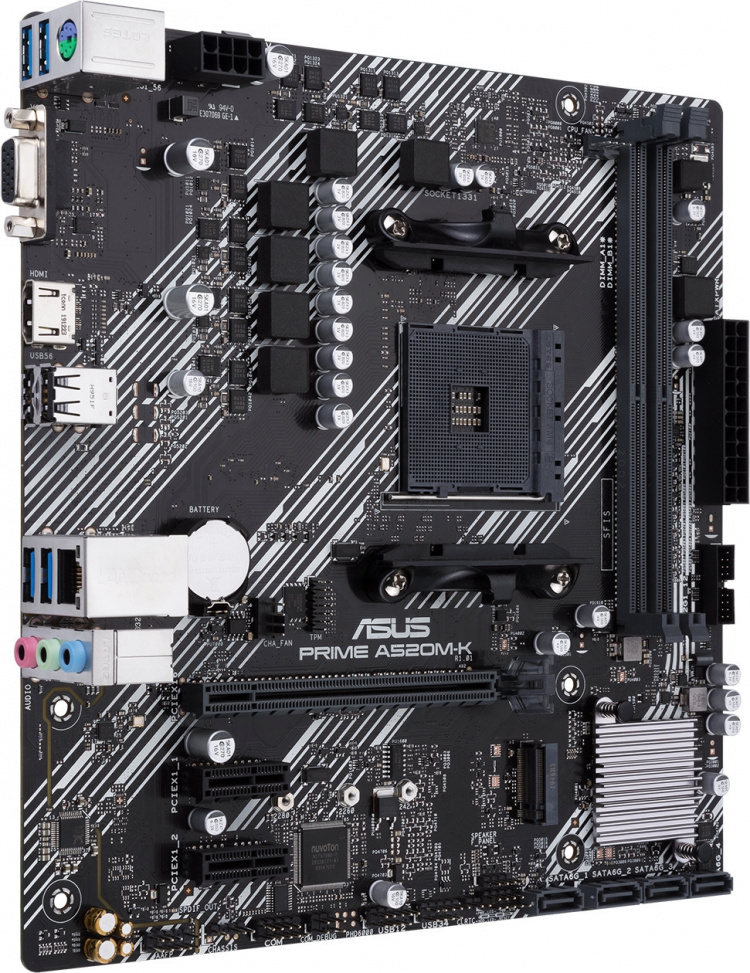 ASUS Prime PRIME A520M-K mATX -emolevy