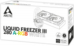 Arctic Cooling Arctic Liquid Freezer III 280 ARGB -nestejäähdytysjärjestelmä, valkoinen
