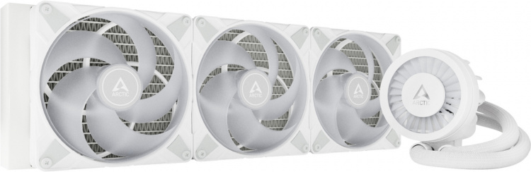 Arctic Cooling Arctic Liquid Freezer III 420 ARGB -nestejäähdytysjärjestelmä, valkoinen