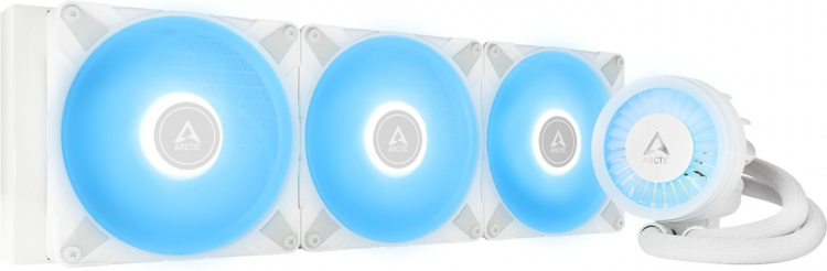 Arctic Cooling Arctic Liquid Freezer III 420 ARGB -nestejäähdytysjärjestelmä, valkoinen