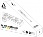 Arctic Cooling Arctic Liquid Freezer III 420 ARGB -nestejäähdytysjärjestelmä, valkoinen