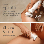 Braun Silk epil 9 3D Flex SkinSpa 9-481 epilaattori Braun Silk epil 9 3D Flex SkinSpa 9-481 epilaattori