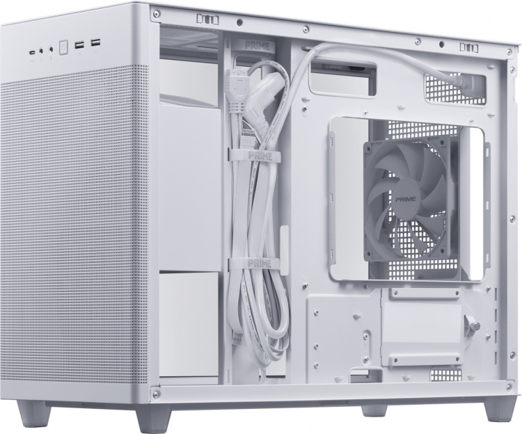 ASUS Prime AP201 TG Micro-ATX-kotelo ikkunalla, valkoinen ASUS Prime AP201 TG Micro-ATX-kotelo ikkunalla, valkoinen
