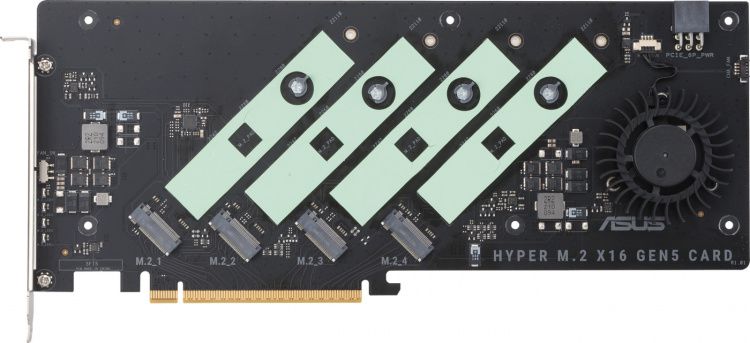 ASUS Hyper M.2 x16 Gen5 Card -adapteri