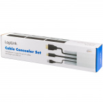 LogiLink Kabelkanal-kit 67 delar Vit