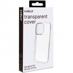 Celly Gelskin TPU Cover iPhone 16 Pro Transparent
