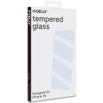 Celly Easy Skärmskydd Härdat glas iPhone 16 Celly Easy Skärmskydd Härdat glas iPhone 16