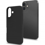 Celly Cromo Soft rubber case iPhone 16 Svart Celly Cromo Soft rubber case iPhone 16 Svart