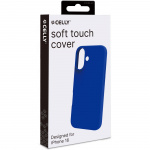 Celly Cromo Soft rubber case iPhone 16 Blå