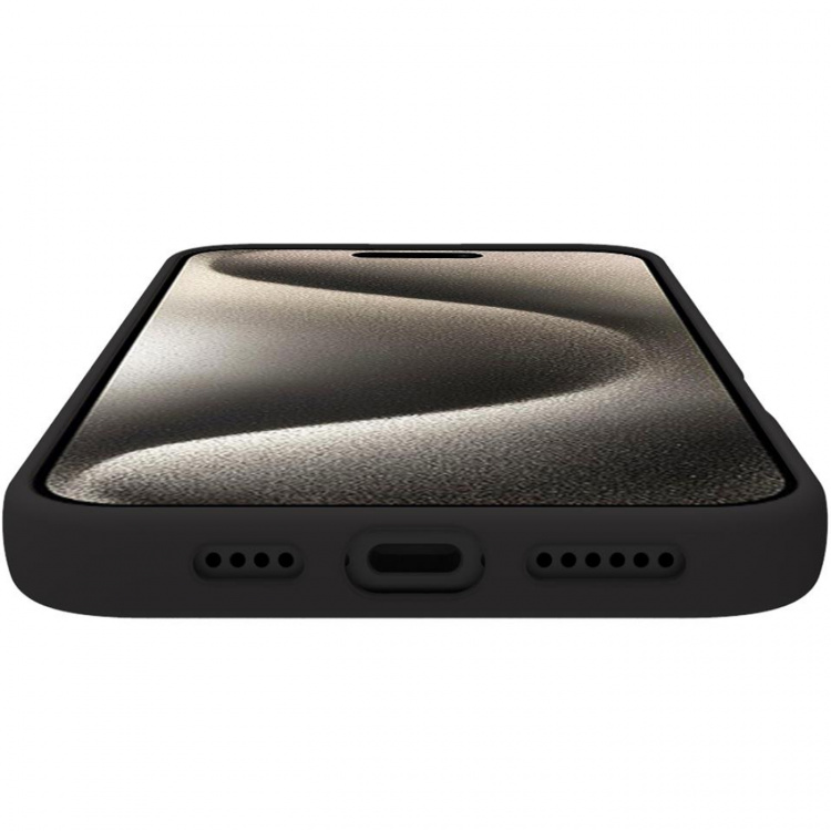 Celly Cromo Soft rubber case iPhone 16 Pro Max Svart Celly Cromo Soft rubber case iPhone 16 Pro Max Svart