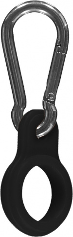 Chilly\'s Bottles Carabiner Black, kiinnike