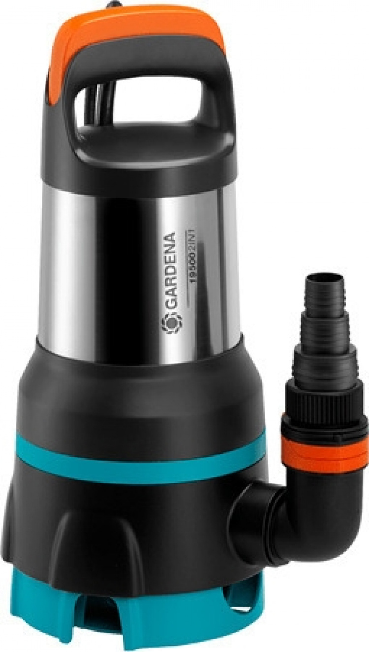 GARDENA 19500 -uppopumppu, kirkkaalle ja likaiselle vedelle GARDENA 19500 -uppopumppu, kirkkaalle ja likaiselle vedelle
