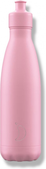 Chilly\'s Bottles Chilly\'s Sports termos-juomapullo, Pink, 500 ml