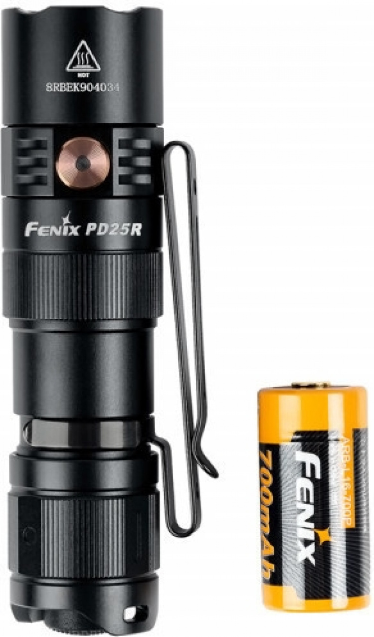 Fenix PD25R -taskulamppu