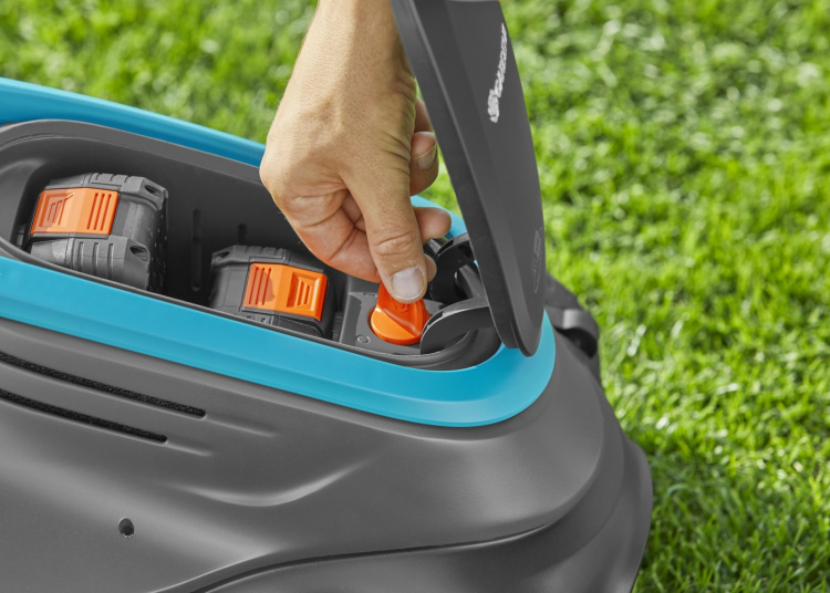 GARDENA PowerMax 37/36V P4A Ready-To-Use Set -akkuruohonleikkuri