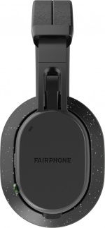 Fairphone Fairbuds XL -langattomat kuulokkeet, mustat